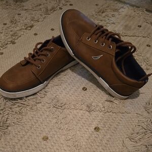 Nautica Brown Casual Sneakers